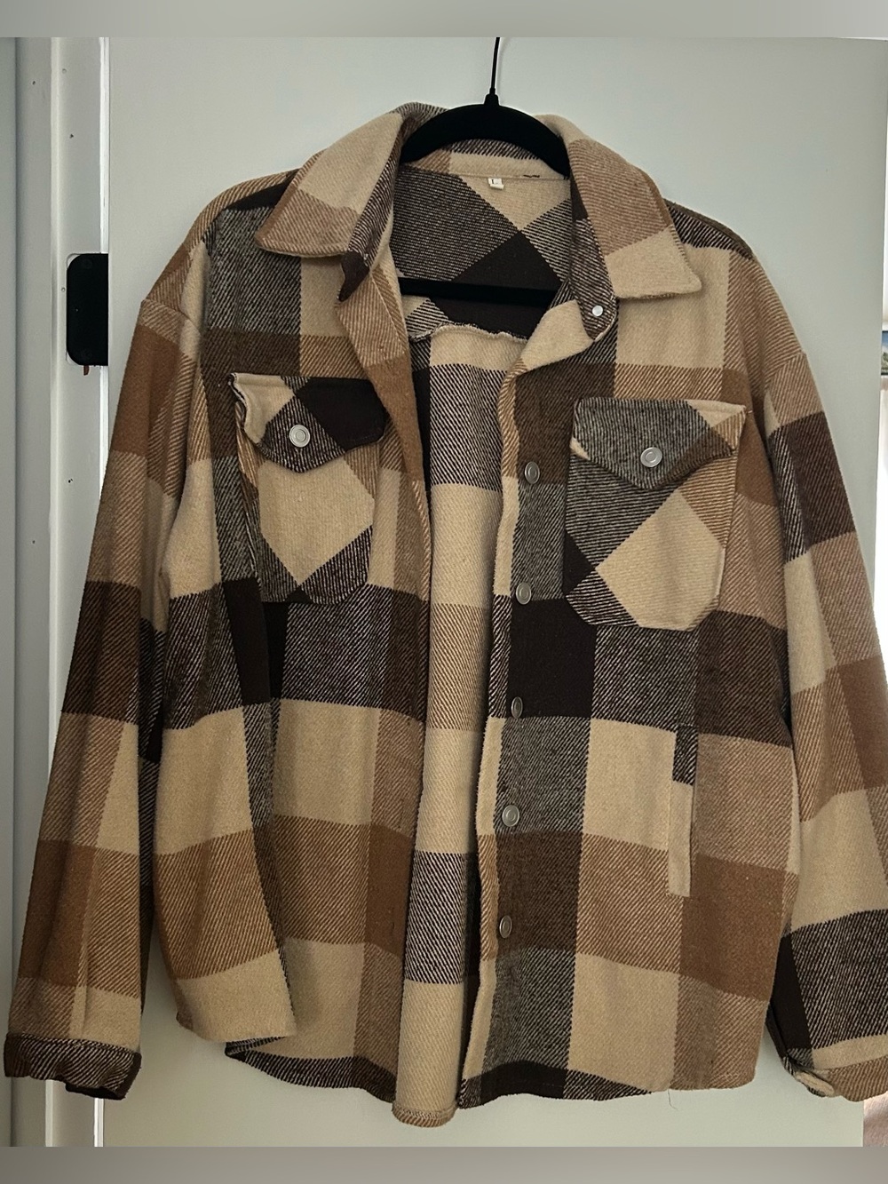 Oversized Flannel Shacket